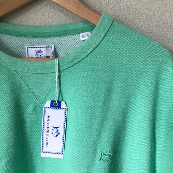 Southern Tide Twill Upper Deck Crew Pullover - Picture 3 of 5